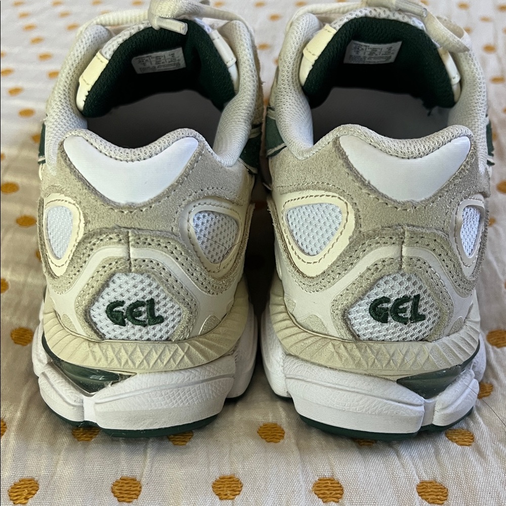 ASICS Gel-NYC sneakers ivory forest night men’s 6 women’s 7.5 - Picture 7 of 8